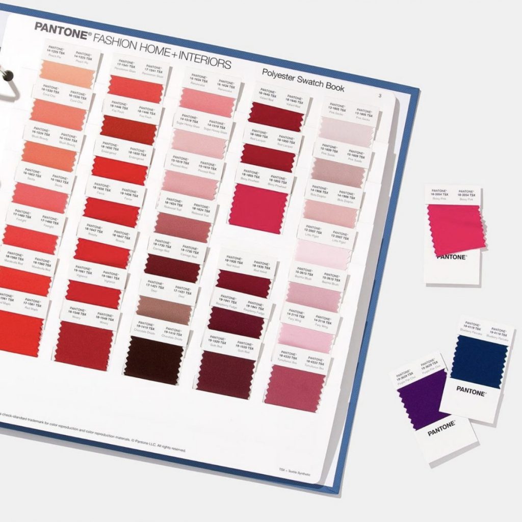 New Pantone Polyester Swatch Book features 203 unique colours - PrintAction