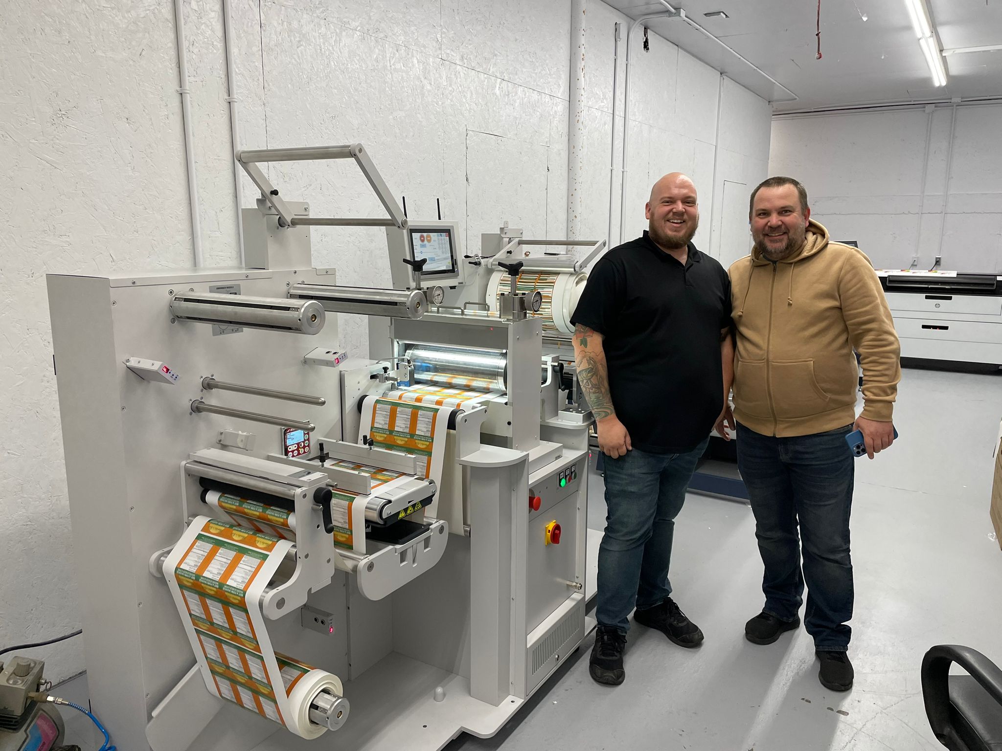 Modern Printing invests in Aries label finisher - PrintAction