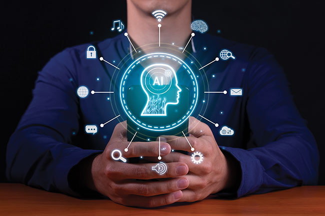 AI is being used to automate mundane tasks, freeing employees to handle only situations that need human problem-solving. Photo courtesy Significans Automation